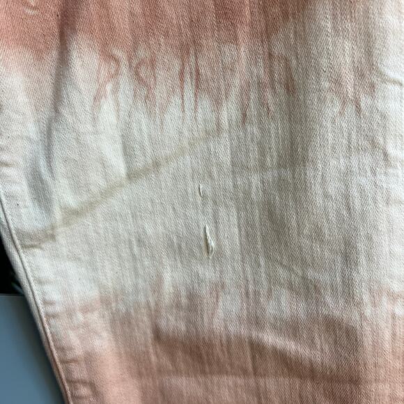 AG Adriano Goldschmied Tie Dye Straight High Rise Vintage Jeans Size 29 - Picture 6 of 9